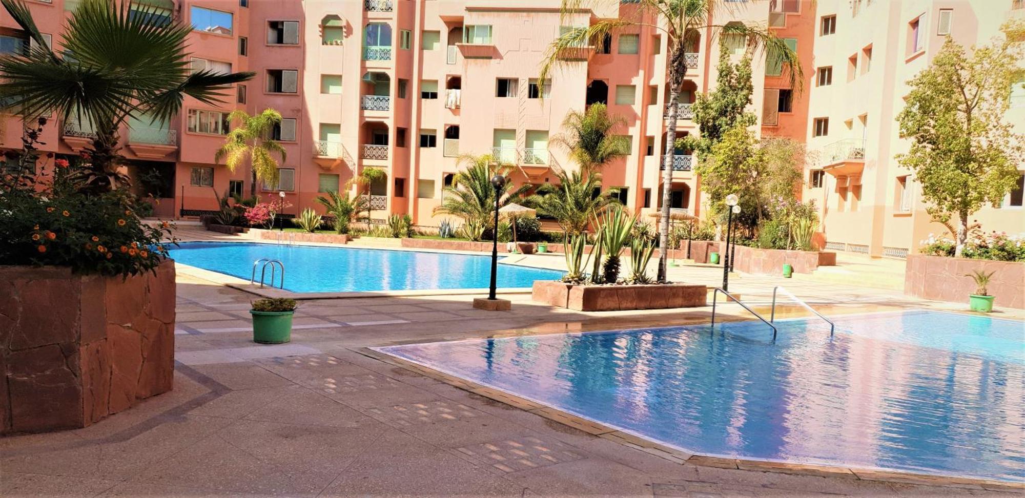 ☆hivernage☆ Charming , Spacious & Bright With Pool * Marrakesch